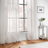 Douceur d intérieur Prozirna zavjesa od voila boje slonovače 140x240 cm Carlin – | shoptok.hr