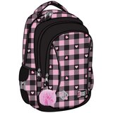 Unipap St.Right rožnato-črna šolska torba z vzorcem src, nahrbtnik BP26 39x27x17 cm | Shoptok.si