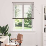  Venecijanska žaluzija Temno rjava z vzorcem 150 x 70 cm PVC, (5000178478) | Shoptok.si