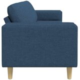  Kauč za dnevni boravak Plava 250 x 77 x 76 cm Poliester | shoptok.hr