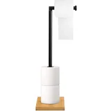 Stojalo za toaletni papir Black 322745