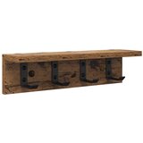  Vješalica za kapute na zidu Staro drvo 40 x 10,5 x 10,5 cm | shoptok.hr