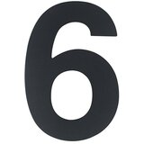 Kućni broj (Š x V: 13,4 x 20 cm, Čelik, Motiv: 6) | shoptok.hr