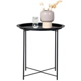 House Nordic Kovinska okrogla stranska mizica ø 47 cm Bastia – Cene