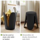Wenko 26087100 - Stolica COMISO 44,5 x 46 cm crna | Eponuda.com