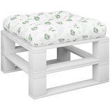  Jastuk za palete s uzorkom lišća 58x58x10 cm od tkanine Oxford | Eponuda.com