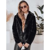 DStreet Płaszcz damski futerkowy GLAMFLUFFY krótki czarny Cijene