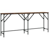  Konzolni stol boja hrasta 180x29x75 cm od konstruiranog drva | shoptok.hr