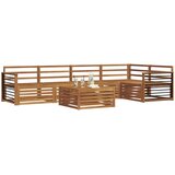  Set vanjskih sofa 6 kom. Prirodna | shoptok.hr