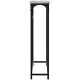  Konzolni stol siva boja hrasta 75x19 5x75 cm konstruirano drvo | shoptok.hr