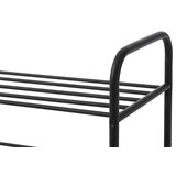 Metalni cipelarnik PS sa dve police crni | ePonuda.com