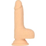 Naked Addiction 6.5" Thrusting Dong with Remote Vanilla Cene