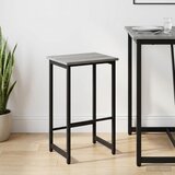  stolica Siva Sonoma 40 x 32 x 74 cm Konstruirano drvo | shoptok.hr