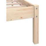 vidaXL Okvir za krevet bijeli od borovine 75 x 190 cm UK jednokrevetni | shoptok.hr