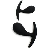 Rimba Copenhagen - analni dildo set - crni (2kom) | shoptok.hr