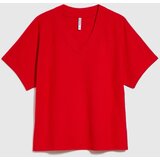 Marisse Red Cotton Blouse | shoptok.hr
