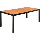  9-dijelni vrtni blagovaonski set crno-smeđi | shoptok.hr