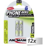 Ansmann 12x2 maxE NiMH bat. Micro AAA 550 mAh DECT PHONE Cijene