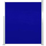 vidaXL Zložljiva stranska tenda za teraso 160x300 cm modra | Shoptok.si