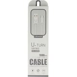 Usams podatkovni kabel SJ099 Type C na USB 1m bel | Shoptok.si