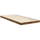  Posteljni okvir Dimljeni oreh 75 x 190 cm Konstruiran les, (5000121240) | Shoptok.si