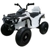 Lean_Toys Quad na akumulator 12V ATV - napihljiva kolesa - bela | Shoptok.si