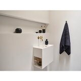 Zone Crni kupaonski organizator od kamenine za pamučne vatice Sensu – | shoptok.hr