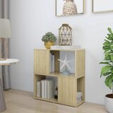 Ormarić za knjige boja hrasta 60x24x63 cm konstruirano drvo | shoptok.hr