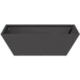  Vrtna saksija 5 pcs Crna 50 x 50 x 15 cm Čelična vrata | shoptok.hr
