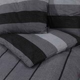  Set posteljine za poplun tamnosivi 140 x 200 cm pamučni200x200 | shoptok.hr
