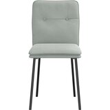 vidaXL Blagovaonske stolice 6 kom svjetlosive baršunaste | shoptok.hr