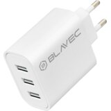 BLAVEC BC3 ZIDNI PUNJAČ - 3xUSB - 3A (TCBC3-3UW3A) BIJELI | shoptok.hr