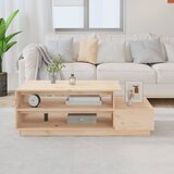 The Living Store Klubska mizica 120x50x40,5 cm trdna borovina - Klubska Mizica, (21574619) | Shoptok.si