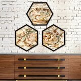 Wallity uramljena slika 6GEN73976809, 35x35 cm, 3 dela | ePonuda.com