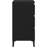  Noćni ormarić Crna Hrast 40x35x70 cm Konstruirano drvo | shoptok.hr