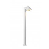 Mitea Lighting M2018/100-W IP44 1xGU10 MAT BELA stubna spoljna lampa | ePonuda.com