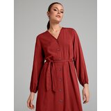 Sinsay Midi haljina na vezanje | shoptok.hr