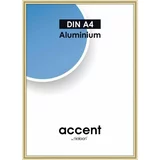  za sliko aluminij Accent (21 x 29,7 cm, zlat)
