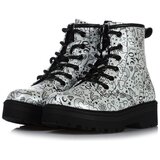 Skechers Čizme za devojčice Gravlen hi doodle down, Belo-crne | Eponuda.com