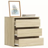 vidaXL Kotni predalnik sonoma hrast 60x41x58 cm inženirski les Cene