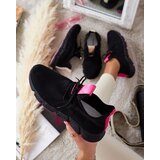 Resti Black and fuchsia women's sports shoes Bommgi - Footwear | shoptok.hr