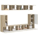  Set TV komoda 5 kom. Sonoma hrast Konstruirano drvo | shoptok.hr