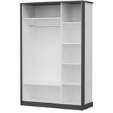 Hanah home ormar life white anthracite | ePonuda.com