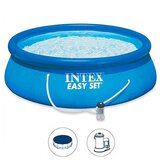 Intex porodični bazen za dvorište sa pumpom i prekrivačem 244x61cm easy set 28108NP/28020 Cene'.'
