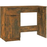  Radni stol boja dimljenog hrasta 100x50x75 cm konstruirano drvo | shoptok.hr