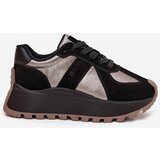 Big Star Women's Suede Sneakers Insulated On Platform | shoptok.hr