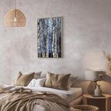  Slika - Frosty January (1 Part) Vertical 40x60 U prirodnom drvenom okviru | shoptok.hr