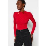 Trendyol Bodysuit - Red - Fitted Cene