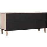 TV omarica s predalom Bela 105 x 33 x 46 cm trden mangov les, (5000064657) | Shoptok.si