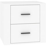 Maison Chic Nočna omarica - Nočna miza bela 50x39x47 cm, (21688259) Cene